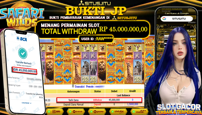 SITUSJITU id : RAW***** JACKPOT SLOT  DRAGONS TREASURE QUEST  PG SOFT TOTAL WITHDRAW  Rp.45.000.000 ,- LUNAS